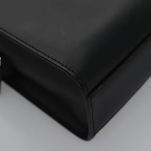 GUCCI Hand Bag Leather Black Auth BA756 - Picture 10 of 16